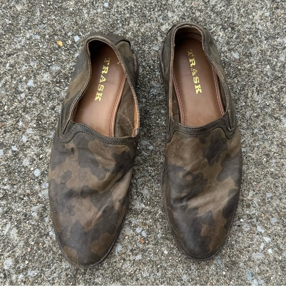 Trask Camo leather loafers women’s 7 - Picture 1 of 7
